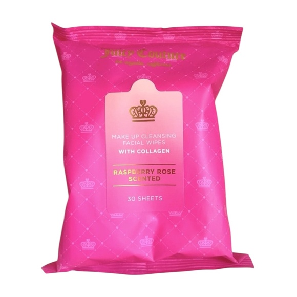 Juicy Couture Raspberry Facial makeup Wipes & Collagen 30 New in package - Picture 2 of 2